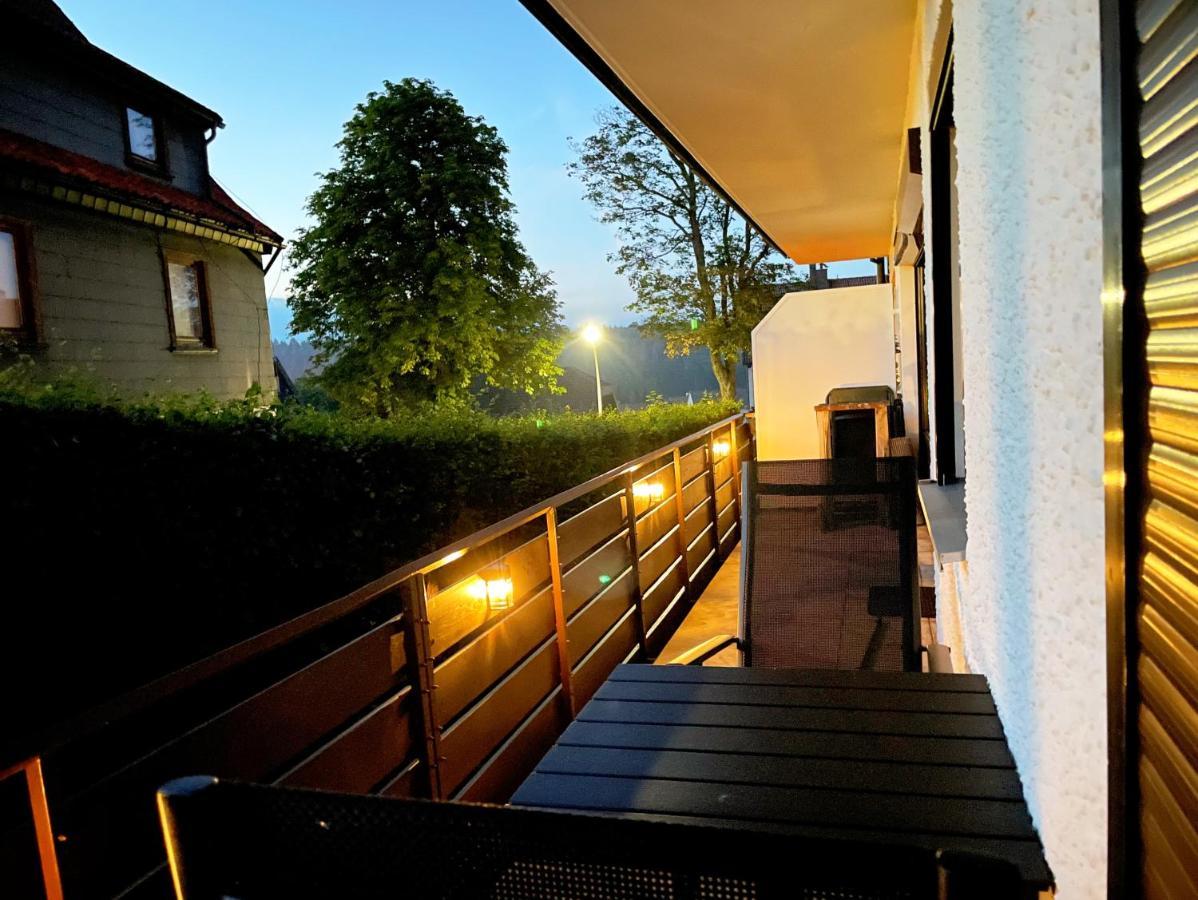 Stanma Luchspartment Ruhig Und Zentral Mit Grossem Balkon Und Kostenlosem Parkplatz Braunlage Ngoại thất bức ảnh