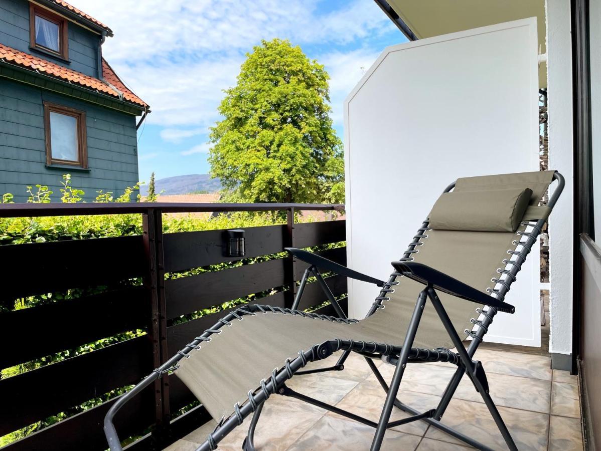 Stanma Luchspartment Ruhig Und Zentral Mit Grossem Balkon Und Kostenlosem Parkplatz Braunlage Ngoại thất bức ảnh