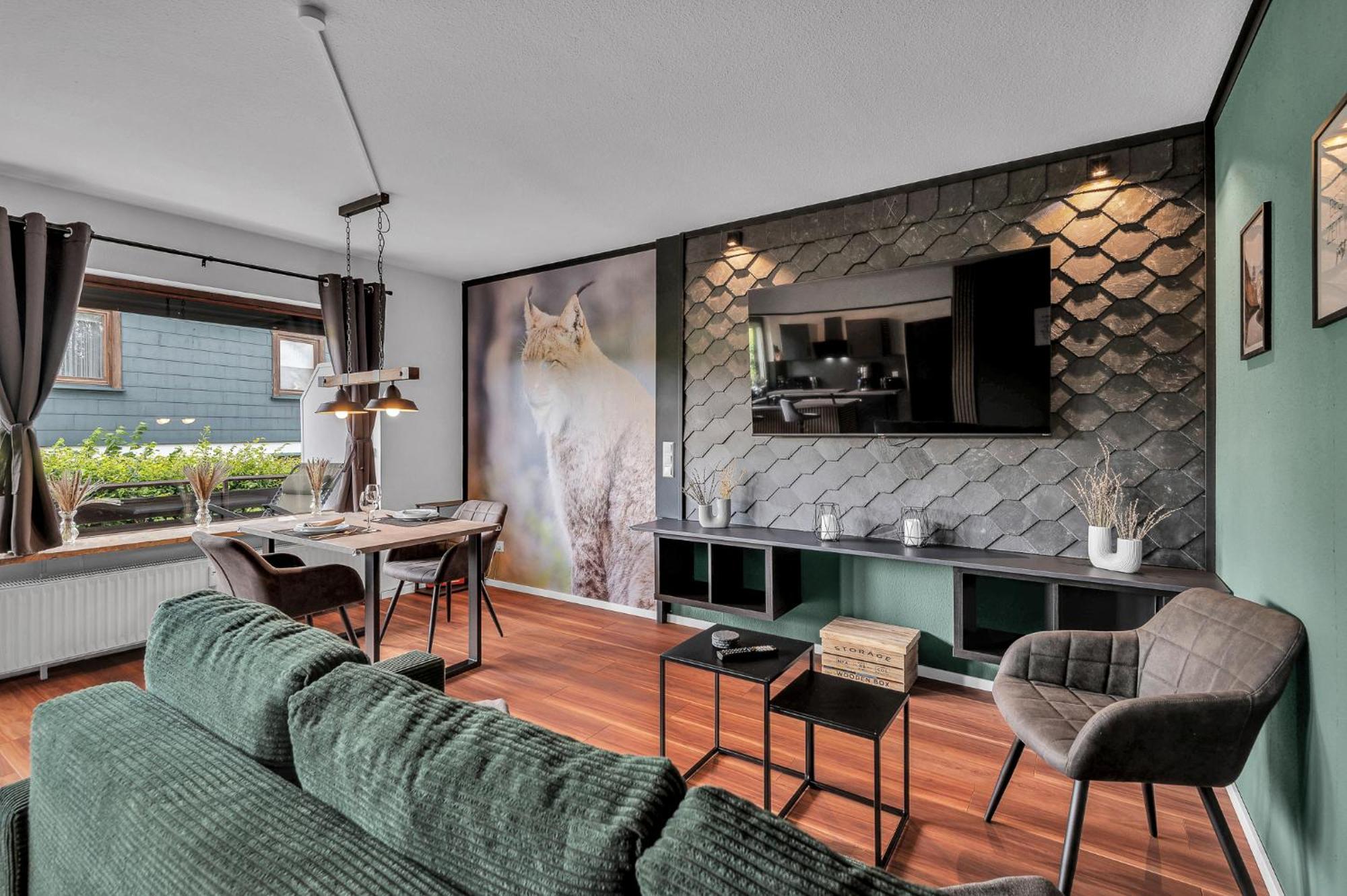 Stanma Luchspartment Ruhig Und Zentral Mit Grossem Balkon Und Kostenlosem Parkplatz Braunlage Ngoại thất bức ảnh